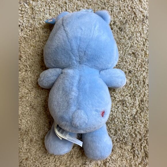 NWT VTG 2002 Care Bears 10"  Grumpy Bear  Blue Rain Cloud Stuffed Animal - Picture 4 of 8